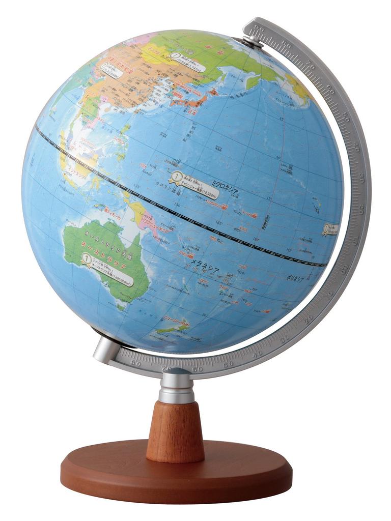 Reimei Fujii Globe Teacher Recommended Elementary School Globe 20cm OYV11