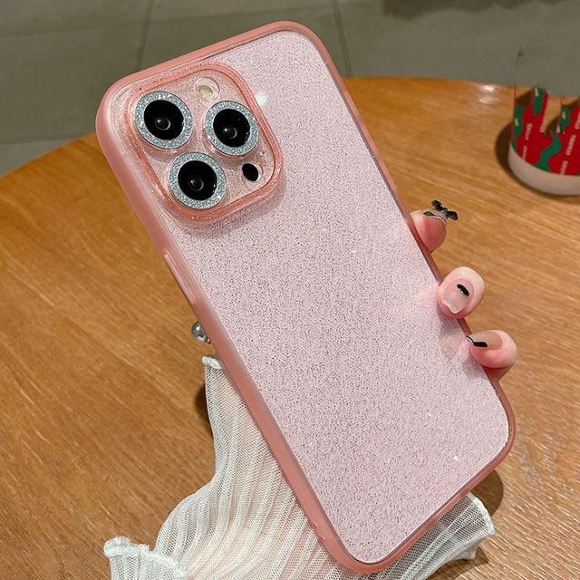 Husă transparentă cu sclipici de lux din silicon pentru Iphone 14 12 13 Pro Max Husă moale rezistentă la șocuri