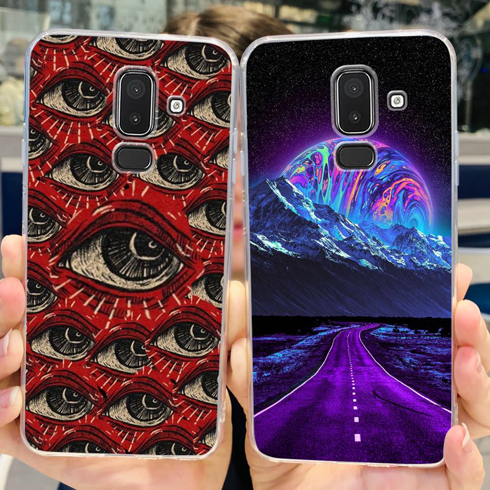 Case for Samsung Galaxy J8 2018 Case Silicon Back Cover for Samsung J8 2018 J810 Funda for Samsung J8 2018 Phone Case Clear Etui