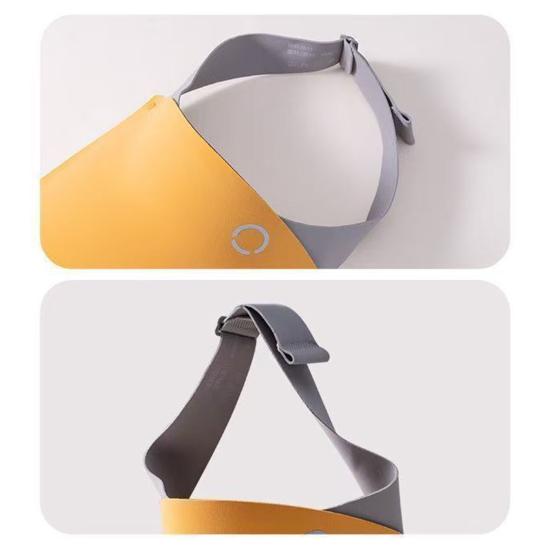 Children Sun Visor Hat Lightweight UV Protection Tennis Sports Cap Breathable Boys Girls Summer Outdoor Anti-UV Wide Brim