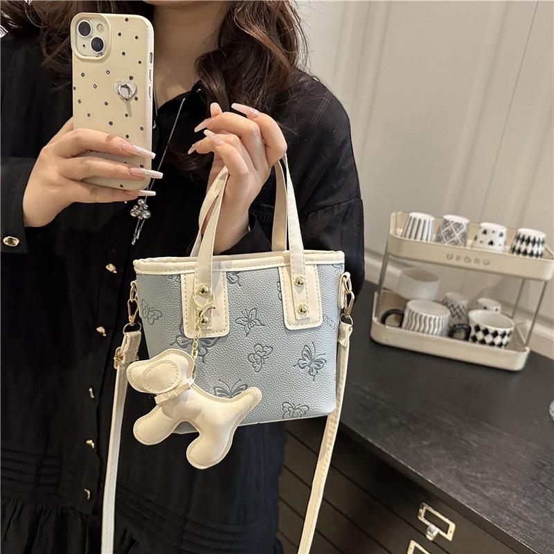 Niche Fashion Portable Small Bag Women's Summer New High-value Messenger Bag Casual Bucket Bag