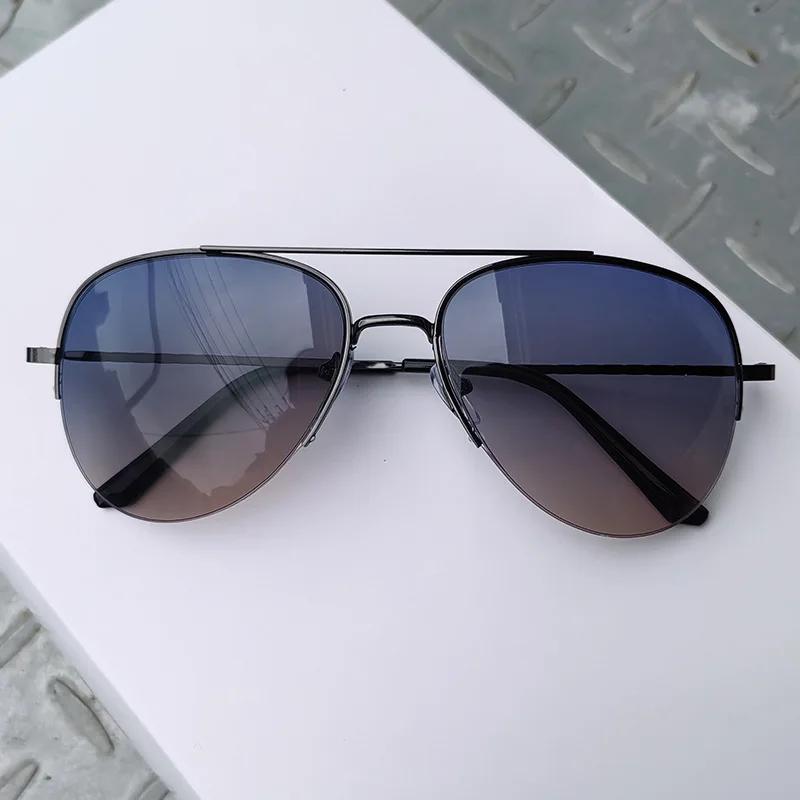 Men Sunglasses UV400 Protection Classic Aviator Pilot Driving Glasses Outdoor Fishing Travel Eyewear Designer Brand