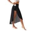 Women's Fashion Casual Colour Slit Ruffle High Waist Fluttering Shorts Skirt