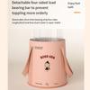 Anti-Leak Foldable Foot Washing Bag Cartoon Foot Bath Tub Bag  Outdoor Camping