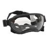 Dog Sunglasses Windproof TPU Elastic Frame Anti UV Dog Protective Glasses for Pets Transparent Lens