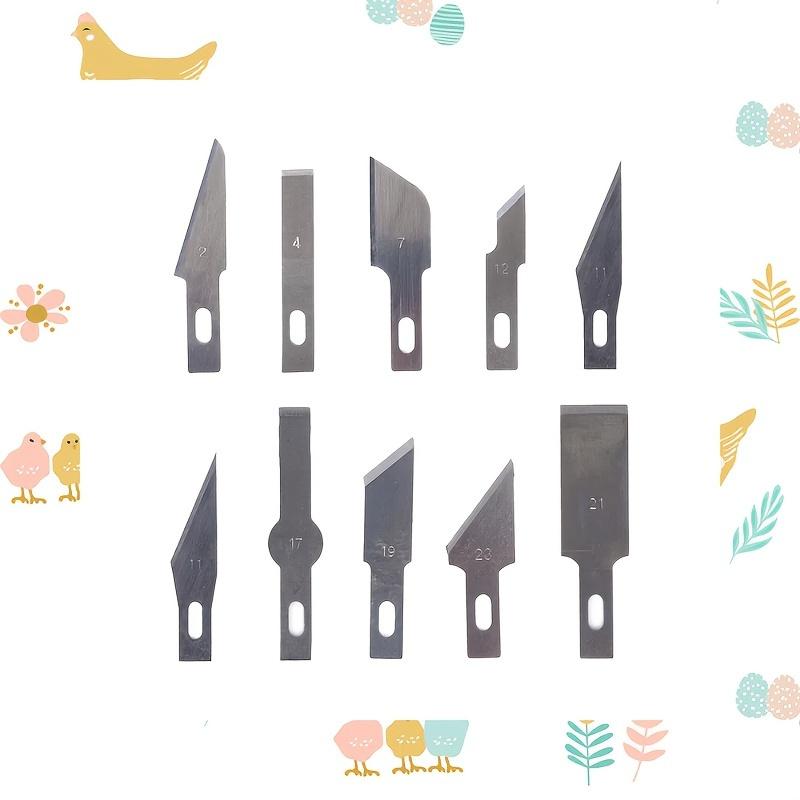 13 Pieces Precision Carving Knife Set Professional Craft Sculpting Tools Kit with Aluminum Handle for Art Model Making