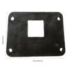 Folding Bicycles Front Carriers Adapter, Folding Front Bracket Plastic Bicycles Bag Rack Mount Base for Folding Bicycles