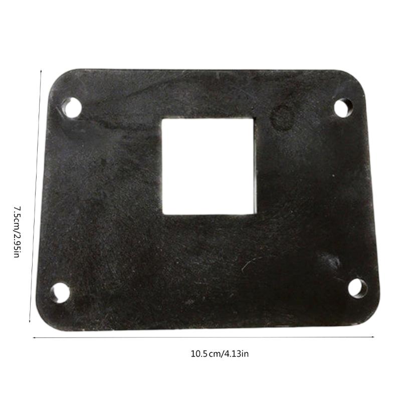 Folding Bicycles Front Carriers Adapter, Folding Front Bracket Plastic Bicycles Bag Rack Mount Base for Folding Bicycles
