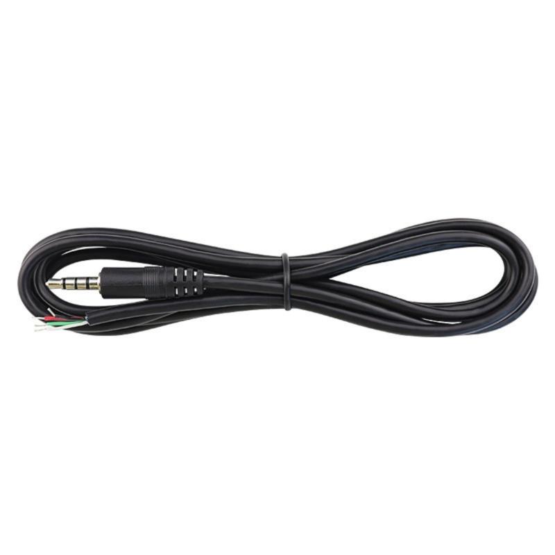 

Professional 3.5mm Male to Bare Wire Connector Open End Pigtail Cable for Speaker Device Cable Replacement Repair 1