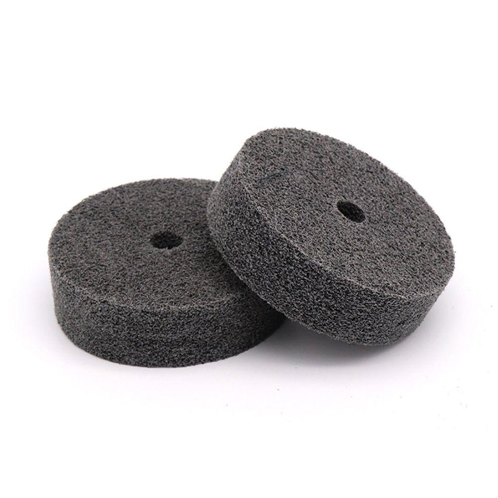 1/5Pcs 3" Buffer Wheel Fiber Abrasive Wheel New Polishing Wheel for Benchtop Buffers and Grinders