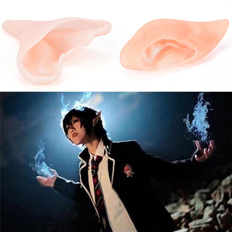 Latex Prothetische Elfenohren Fee Pixie Halloween Kostüm Cosplay Bühnenrequisiten