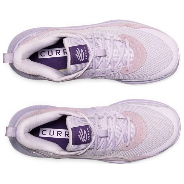 Under Armour Curry 3Zer0 24 Salt Purple Unisex Sneakers White 3028191-500