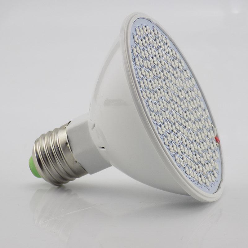 12W 200 LED žárovky na pěstování rostlin E27 Lampa pro pokojové rostliny Růst květin Skleník Rostliny Pěstování zeleniny