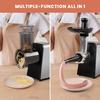 Household Stainless Steel Meat Grinder Vegetable Cutter Kitchen Machine Multifunctional Electric Slicer Shredder Sausage Filler