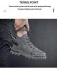 2025 Spring Men's British Style Martin Boots - Trendy Korean Fashion Hiking Shoes