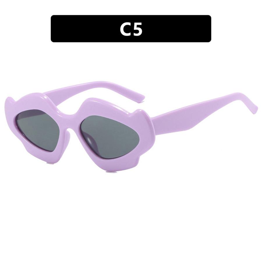 

Модные солнцезащитные очки Неполяризованные солнцезащитные очки модный аксессуар фиолетовый