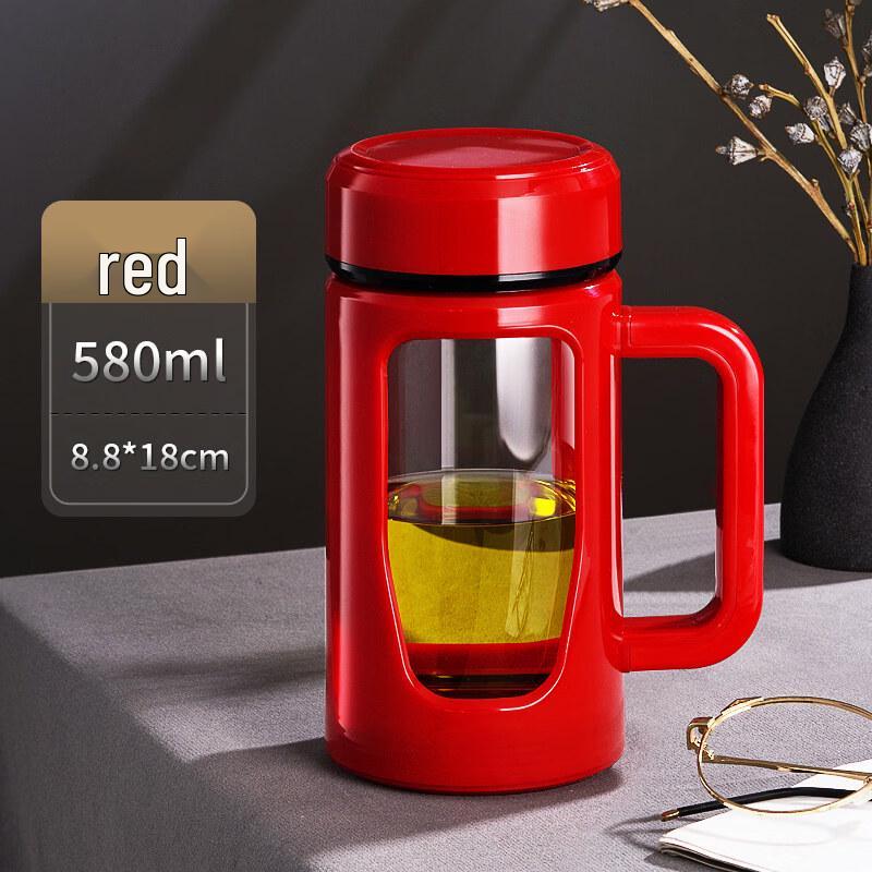 Xihe Glass Tea Mug with Handle