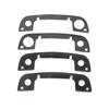 4PCS/set Car Exterior Set Door Handle Rubber Seal Gaskets For BMW E36 E34 E32 3 5 7 Series 1992-1999 4-Door Rubber Seal