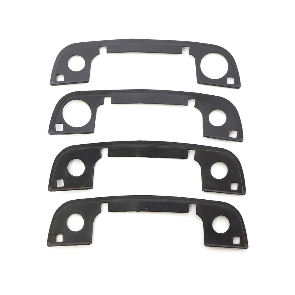 4PCS/set Car Exterior Set Door Handle Rubber Seal Gaskets For BMW E36 E34 E32 3 5 7 Series 1992-1999 4-Door Rubber Seal
