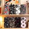 Leopard Print C-Cherry Star  Phone Case Silicone Soft For IPhone 17 16 15 14 13 12 11 X XR Plus Pro Max Plus