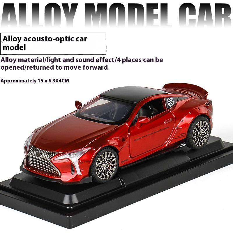 1:32 LEXUS LC500 Sportfahrzeug Legierung Druckguss Modell Computer Schreibtisch Ornamente Sammlungen Für Ihren Freund Am Valentinstag