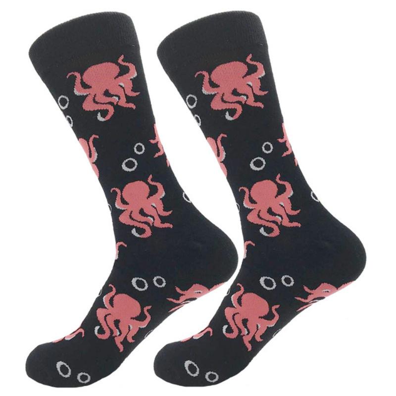 

Хлопковые носки с рисунком One size