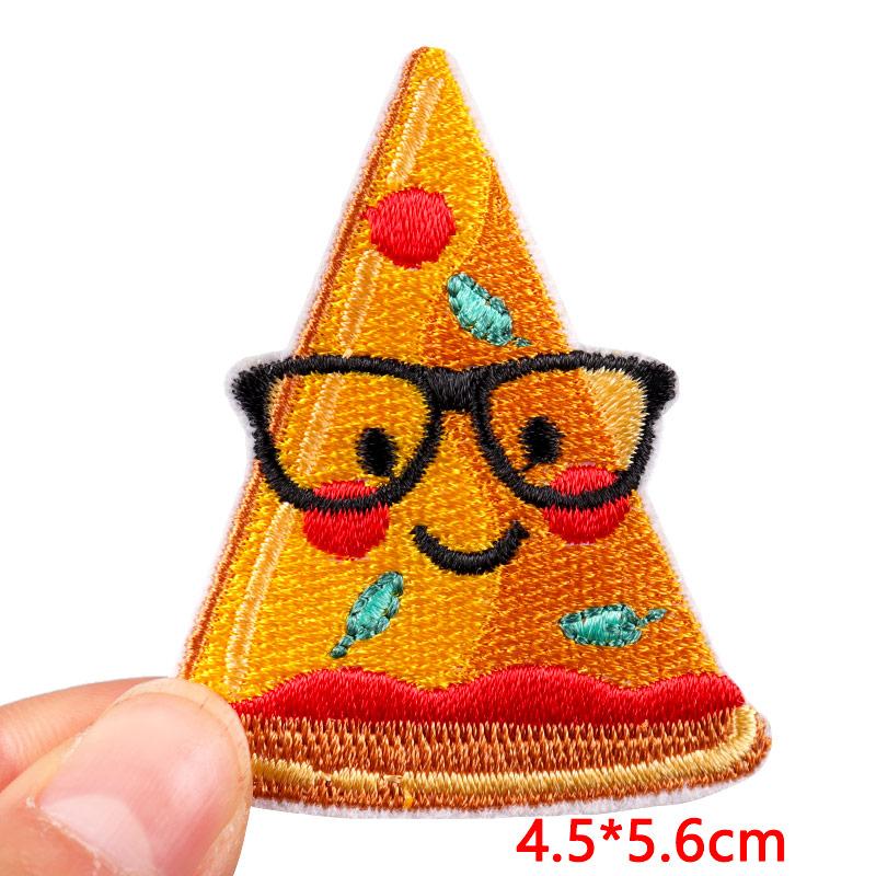 Punk /Heart Embroidery Patch Iron On Patches For Clothing Thermoadhesive Patches On Clothes Cartoon /Bottle Patch Sew Applique Diy