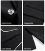 Douyin Bestseller Men's Notched Lapel Business Casual Three-Piece Suit Set