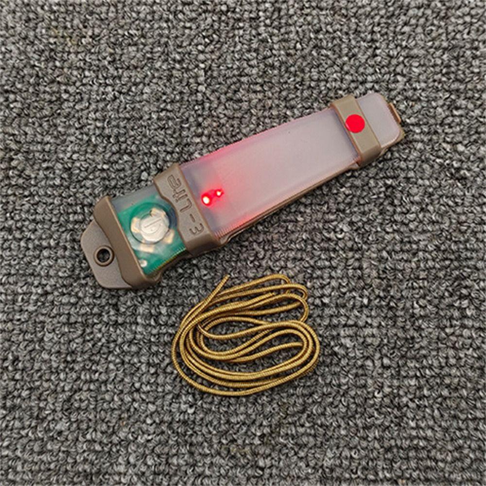 Strobe Light Survival Signal Light Multi-function Safety Flashing Light Helmet Light  Camping