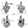 Motorcycle Carburetor For Bajaj Discover 125 BS4 2005-2012 Curved Beach Bike Curved Beam Car Modification Vehicle