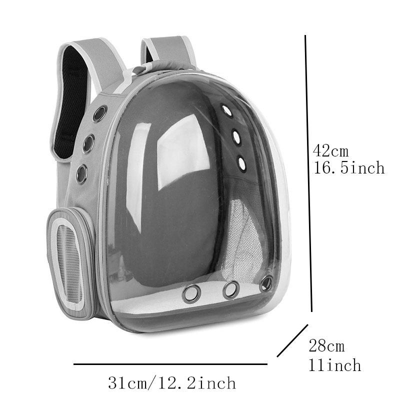 Pet Cat Carrying Bag Space Pet Backpacks Breathable Portable Transparent Backpack Puppy Dog Transport Carrier Space Capsule Bags