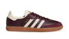 Samba Og Sneakers Leather Maroon/cream White/gold Metallic