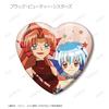 Michi Pichi Pitch" Anime Trading Heart-Shaped Can Badges Box of 12