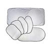 Silver-Coated Car Sunshade Set: 6-Piece Window & Windshield Sun Blocker