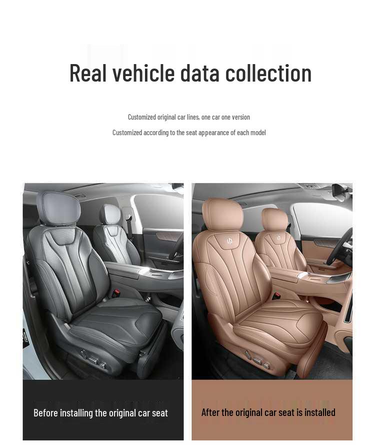 Leapmotor C11 Universal Four-Season Breathable Leather Car Seat Covers Pads (2024-2026)