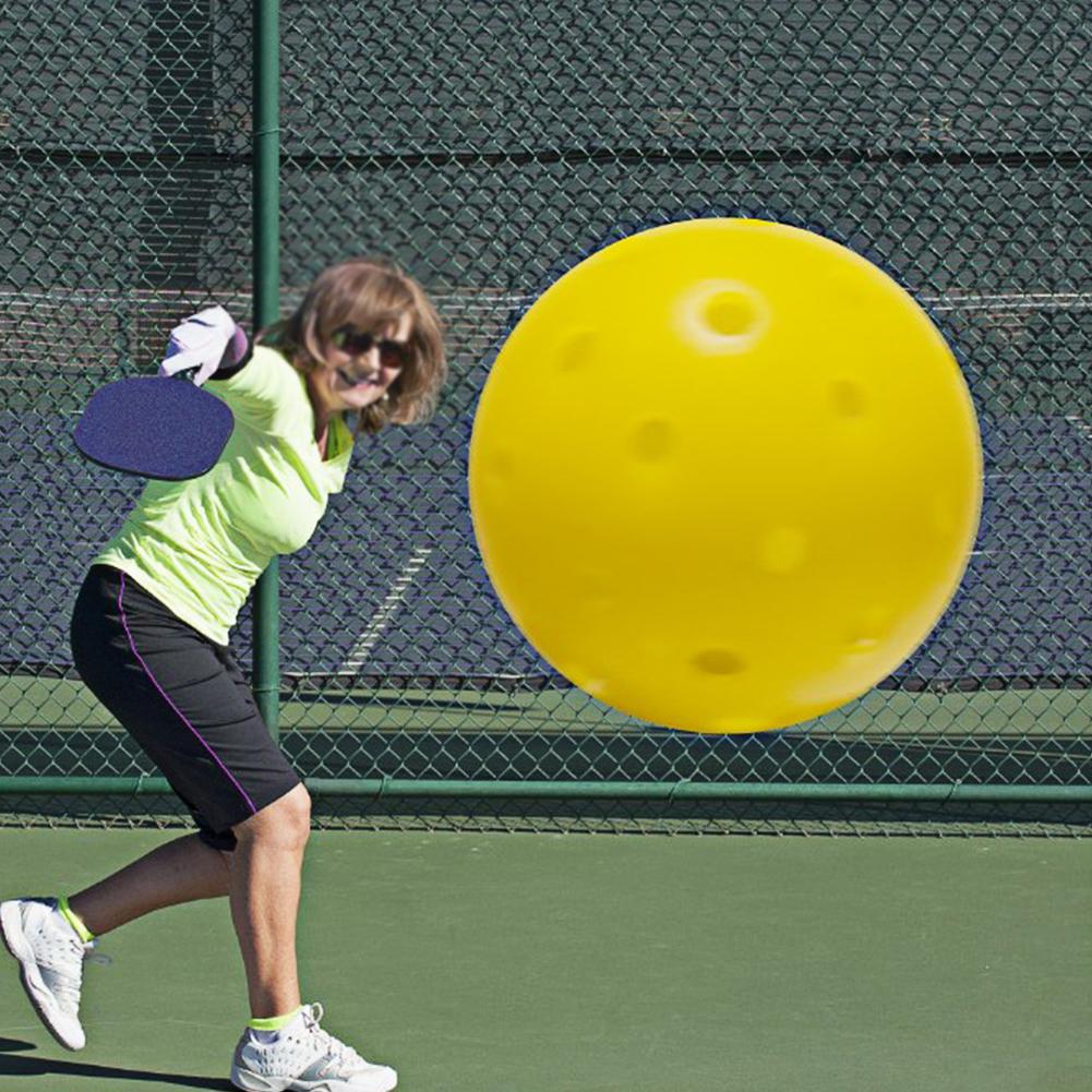 2 st Pickleballracketar Strandracketar med Kolfiberyta och Bollar för Utomhussporter