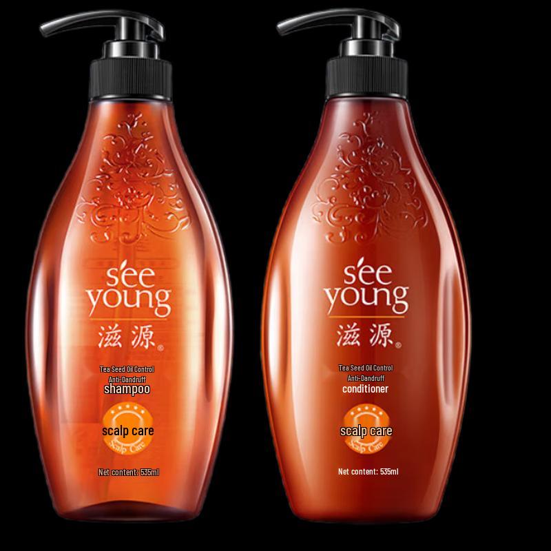 

Seeyoung Tea Seed Oil Control Anti-Dandruff Hair Care Set