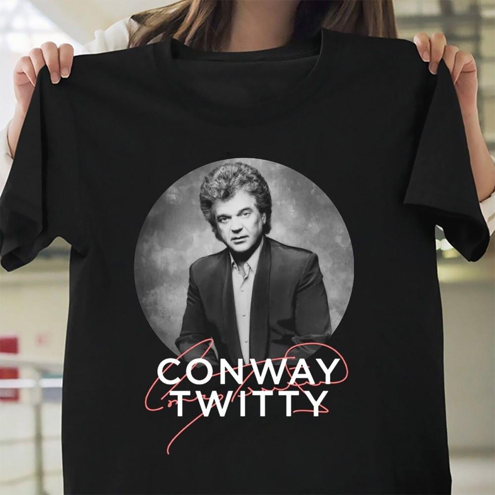 Conway Twitty Logo Shirt Collection Singer Unisex All Size Shirt NB Unisex T-Shirt XXXL
