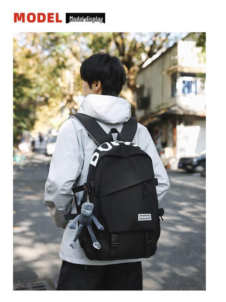 Wasserdichter Rucksack im japanischen Stil für Damen und Herren - Großes Fassungsvermögen für Studenten und Schüler