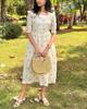 Party Wear Designer Midi Gown Kurti Bollywood Indian Pakistani Top Tunic Kurta Dress