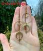 Moon And Star Earring Set Silver Alloy Fashion Celestial Jewelry For Women And Men