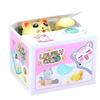 Whimsical Cartoon Style Money Thief Cat Piggy Bank Colorful Kids Savings Bank Delight