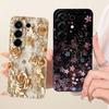 Hülle Für Tecno Camon 50 4G Cover CN5 Luxus Mode Blumen Kawaii Niedlich Bemalt Stoßfest Silikonhülle Für Techno Camon 50 4G