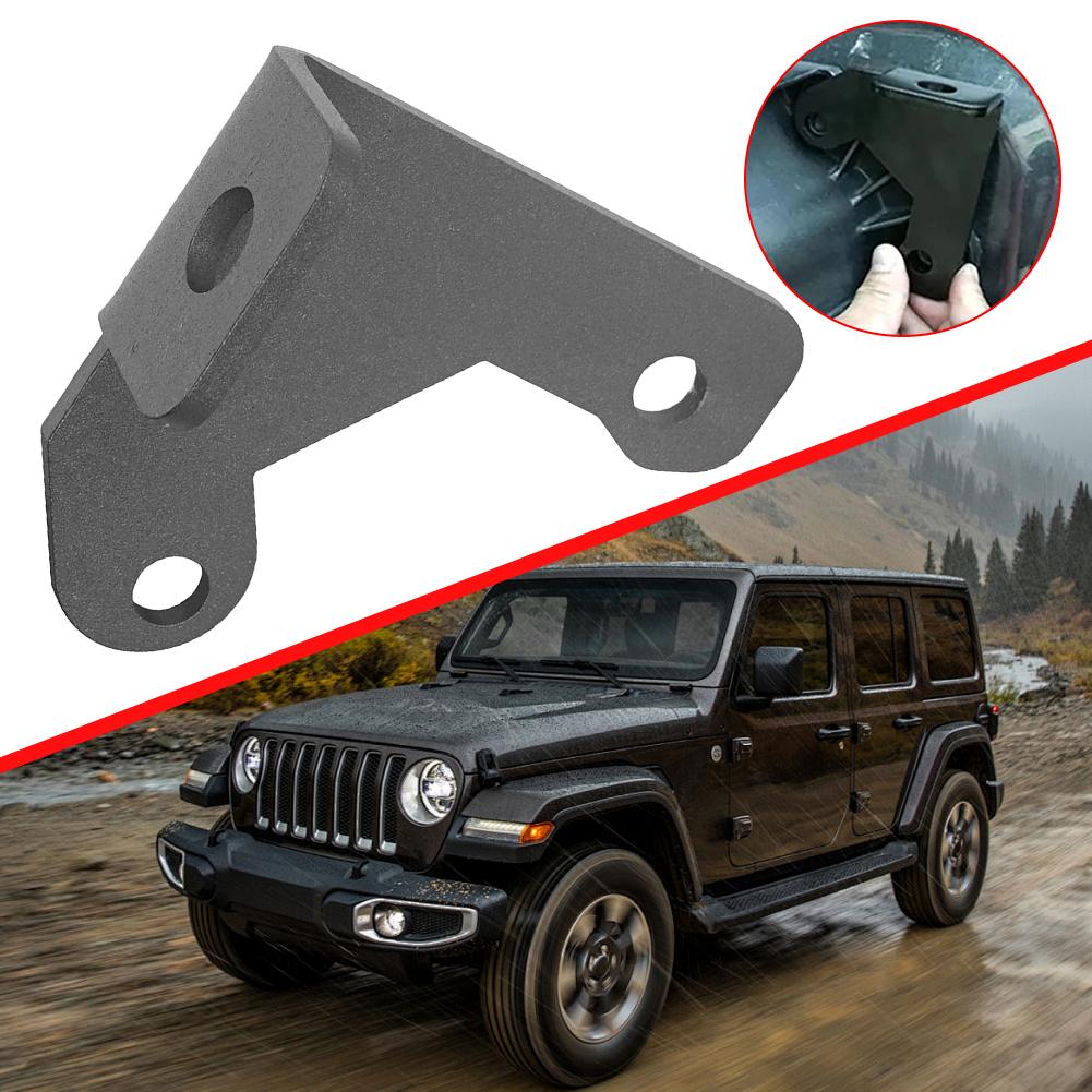 Car Tailgate CB Antenna Mount Holder Bracket Car Spare Tire CB Antenna Mount for Jeep Wrangler JK Unlimited 07-18 Accessories