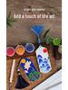 Cloisonné Enamel Bookmark Kit - Jingtai Blue Mid-Autumn Craft Activity