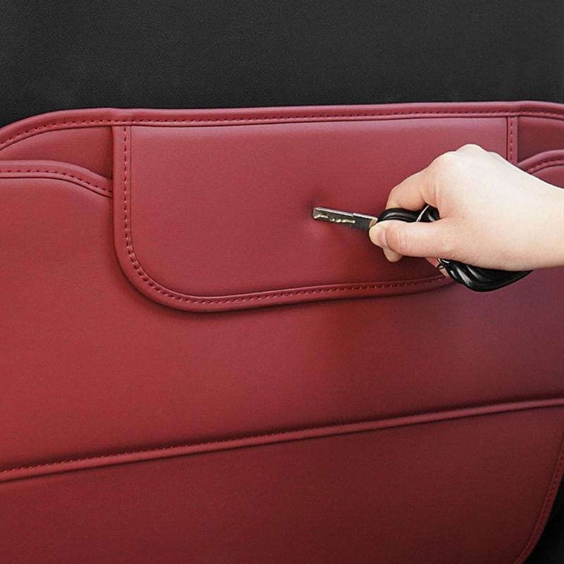 Easy Clean Waterproof Car Seat Protector Leather Cover Universal Car Seat Not Kick Mat Waterproof for Back Seats