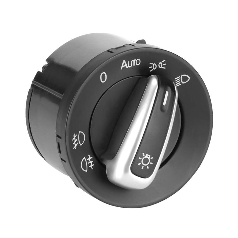 Buton de control al farurilor pentru faruri de ceață 5ND941431B pentru faruri pentru mașină Comutator integrat pentru faruri de ceață, negru