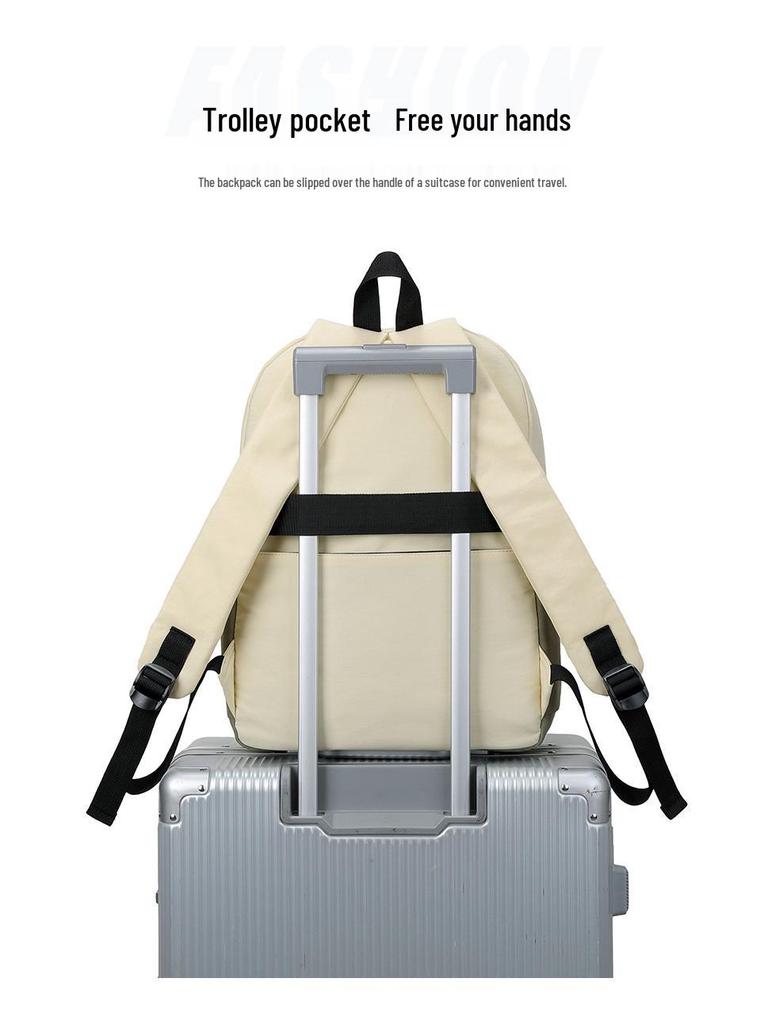 Large Capacity Backpack for Students: Men's/Women's School, Travel, & Sports Bag