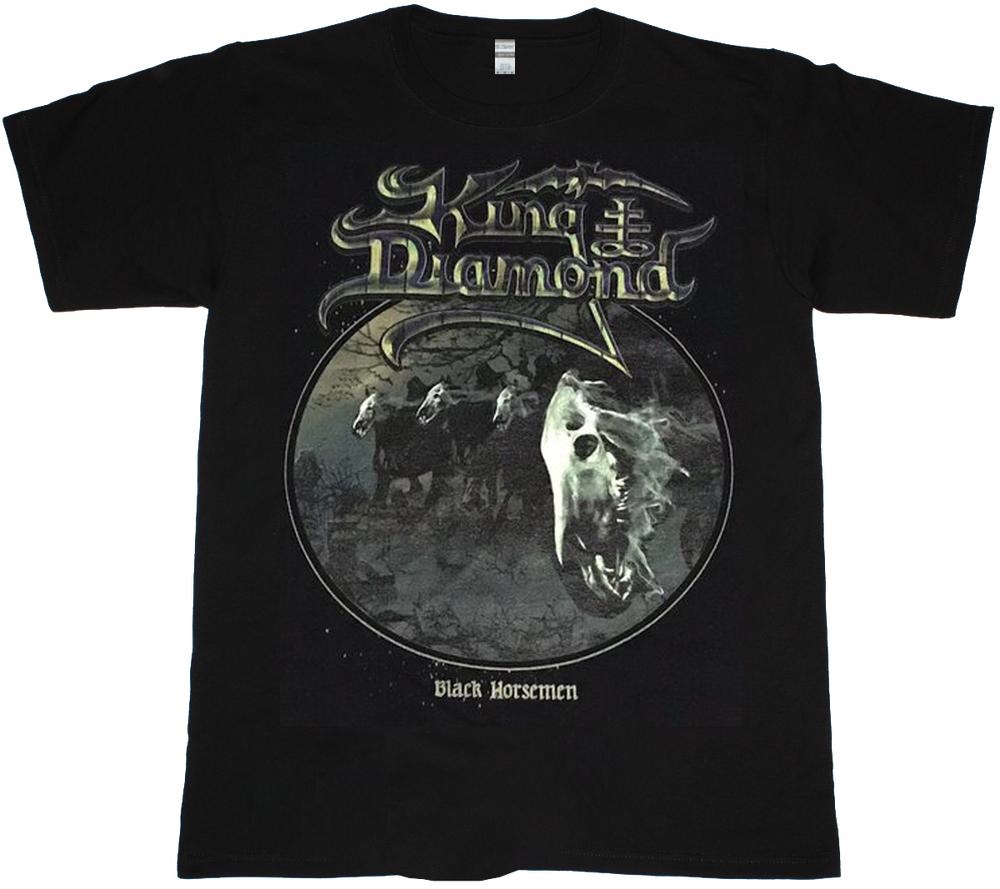 King Diamond Black Horsemen T-Shirt S
