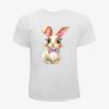 Easter Bunny with Ribbon Tee Unisex T-Shirt Women, Men Graphic Design T-Shirt Unisex T-Shirt